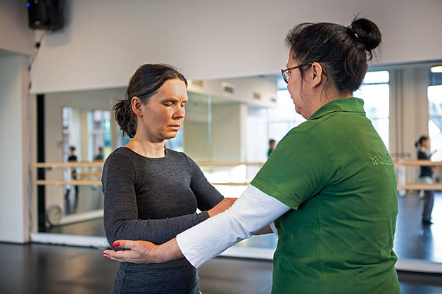 Qigong in de ochtend